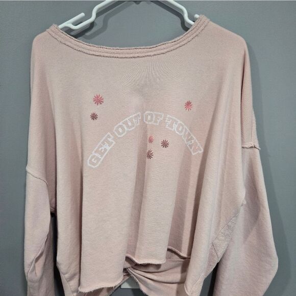 π’βAerie Weekend Pretty Back Sweatshirt Small - Picture 10 of 10
